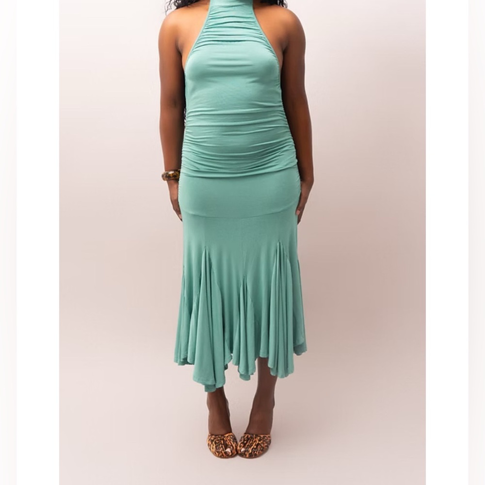 *SOLD* The Ekhator Label Nina Halter Dress, Size M NWOT